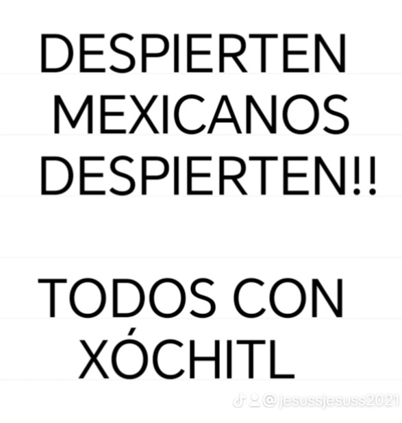 El mensaje de XÓCHITL es simple, pero claro y muy contundente!! 
#ConferenciaPresidente 
#VotarSalvaAMexico
#NarcoPresidenteAML056