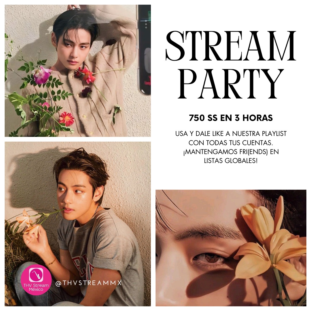 thvstreamMx's tweet image. #TeteLoVers #TaeCrew 

Es hora de ajustar sus horarios para el día de mañana.⏰
Vamos por nuestro segundo reto, todos unidos por Tae 💪🐯 ¡participa!🥳
La meta es 🎯750 SS en 3 horas dará inicio a las 11:00 a.m (horario de CDMX)
#borahae @taeguide  @TaeStreamLatam #BTSV