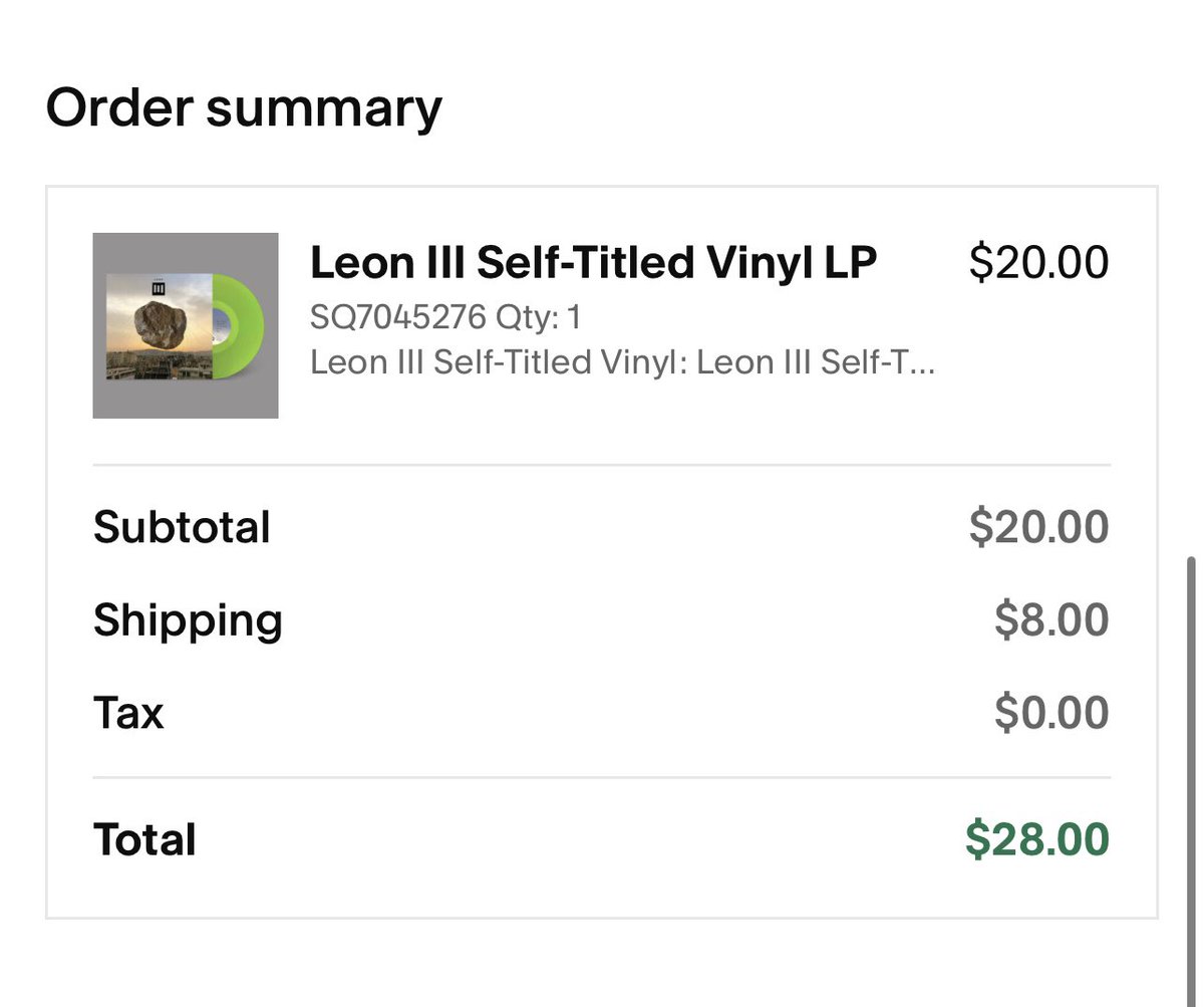 You’ll never go wrong gifting a <a href="/LeonIIIrd/">Leon III</a> album to someone who likes great music.