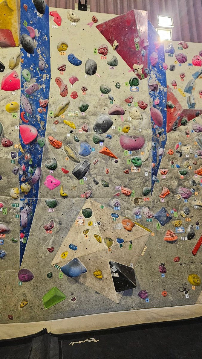 DevilDuck2u's tweet photo. Climbing gym adsummum located in kyoto, Japan.

My thoughts: A lot of climbs of varying grades with a tape system that can be confusing at first. Just like most japanese bouldering gyms the difficulty is higher than you are probably used to. A bit small but good

Grade: A https://t.co/ZhM2tKF0x9