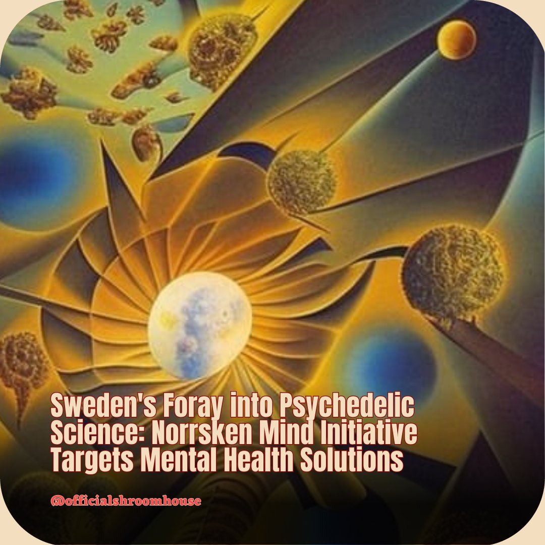 The Norrsken Foundation invests €3.3 million in psychedelic research to pioneer mental health treatment in Sweden. #PsychedelicResearch #MentalHealth