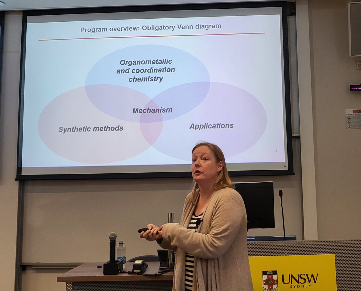 Delighted to host @JenLoveChem Prof. Jennifer Love @UCalgary & President @CIC_ChemInst here at @UNSWChemSociety @UNSWScience Jennifer is her to present on her fantastic research + talk to @RACInational re collaboration between #ozchem & CIC / Canadian Chemistry community.