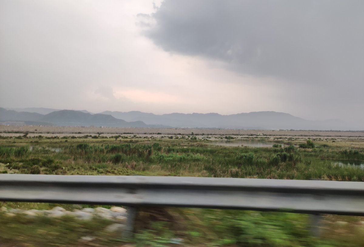 Rainy weather in Tarbela. ☔ #TarbelaDam