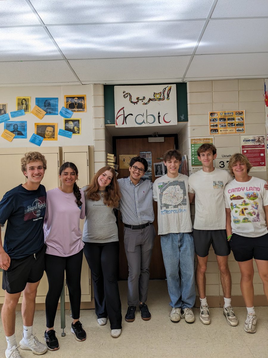 Seniors are wrapping up next wk & are absolutely going to be missed. Such an incredible class of students I had the privilege of getting to know these past 4 yrs #OurSMSDstory #SpeakArabic #languagematters #CultureWins
#NothingGreaterThanaRaider #LangChat #RaiderPride🔰
@theSMSD