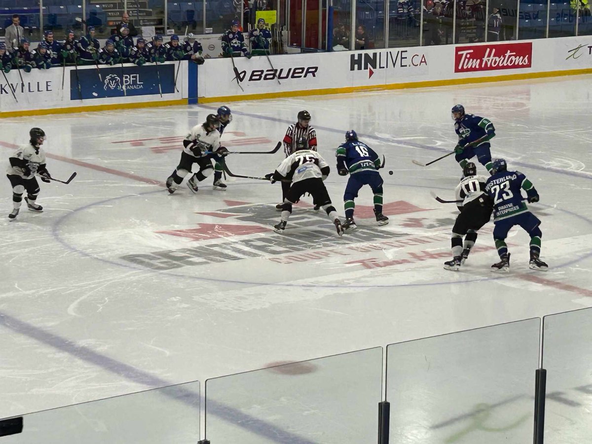 🖊️CENTENNIAL DAY 1 RECAP: Aidyn Hutchinson, and James Venne led the way as Mustangs cruise in Game 1 of the Centennial Cup. Find our recap here - sjhl.ca/hutchinson-ven… Highlights to come soon. @cjhlhockey @SJHLmlfmustangs @SJHLCommish @MTimberWolves