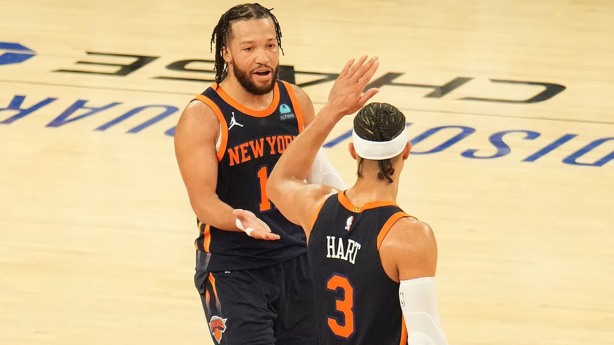 This week in New York:

Sunday — Rangers Win Game 1
Monday — Knicks Win Game 1
Tuesday — Rangers Win Game 2 in OT
Wednesday — Knicks Win Game 2
Thursday — Rangers Win Game 3 in OT

THE CITY IS BUZZING 🗽