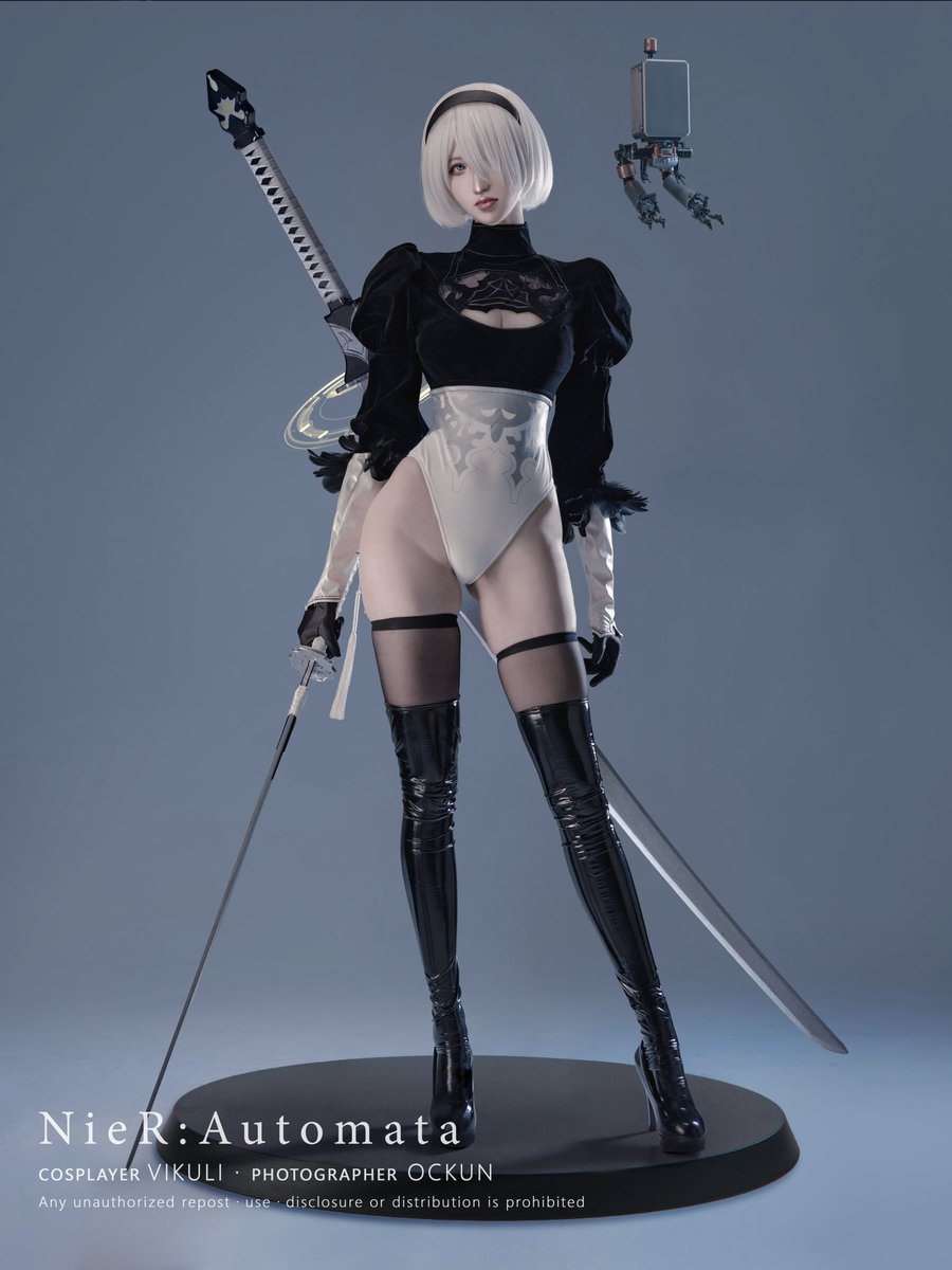 一年前的2B手办cos
摄影: <a href="/ockun33/">伊织橘猫猫_An_Orange_Cat</a> 
Costume from 三分妄想
#cosplay #コスプレ #nierautomata #nierautomatacosplay #niercosplay #nier #2b #2bcosplay #figure