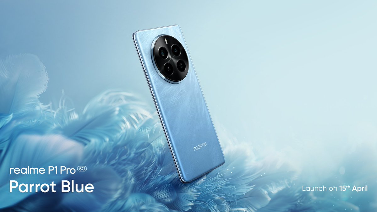 Realme P1 Pro, initially launched last month, is now available in a new Parrot Blue color in India. Priced at Rs 21,999, this smartphone can be exclusively purchased through Flipkart and the Realme eStore. 
#Realme #realmeP1Pro5G  #TechNews #TrendingNews #smartphone #Flipkart