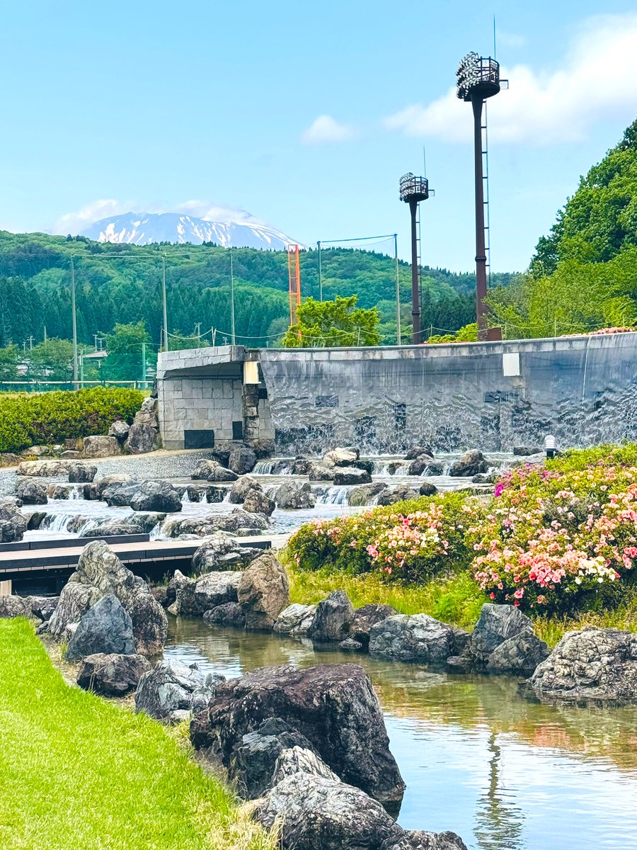 滝沢総合公園からの岩手山