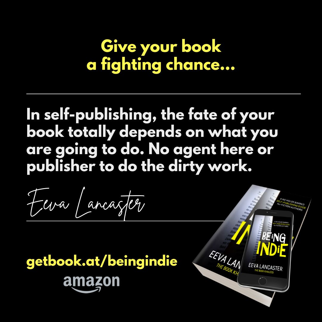 ⭐⭐⭐⭐⭐ 'This is a brilliant guide for us indie authors, one that I will not only read again, but will keep for reference.' 
⭐⭐⭐⭐⭐ 'It's educational, rewarding and well worth reading.'
getbook.at/beingindie  

#authors #writingcommunity #selfpub #indieauthors
#IARTG