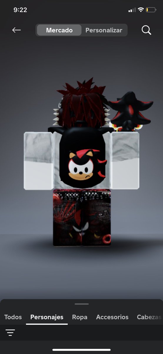 Any opinions on my Roblox avatar?, califiquen cabrossss #roblox #ShadowTheHedgehog #imgay