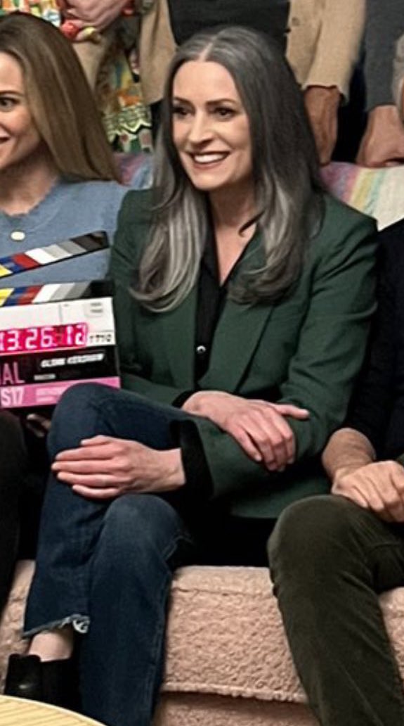 Paget Brewster and her little skinny legs 😭 i love this beauty so much 🩶