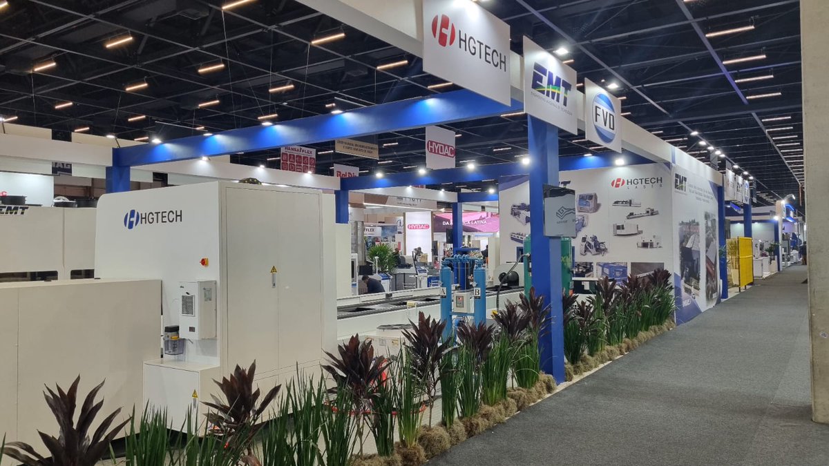 HGTECH_HGLaser's tweet image. 📍Feimec, the São Paulo Industrial Exhibition

These days, #HGTECH is showcasing our stellar lineup featuring
✅SMART 3015 Pro Laser Cutting Machine,
✅SMART HW Handheld Laser Welding Machine,
✅TALOS 6535 Tube Laser Cutting Machine
at #Feimec in #Brazil ！
🥰Waiting for you!