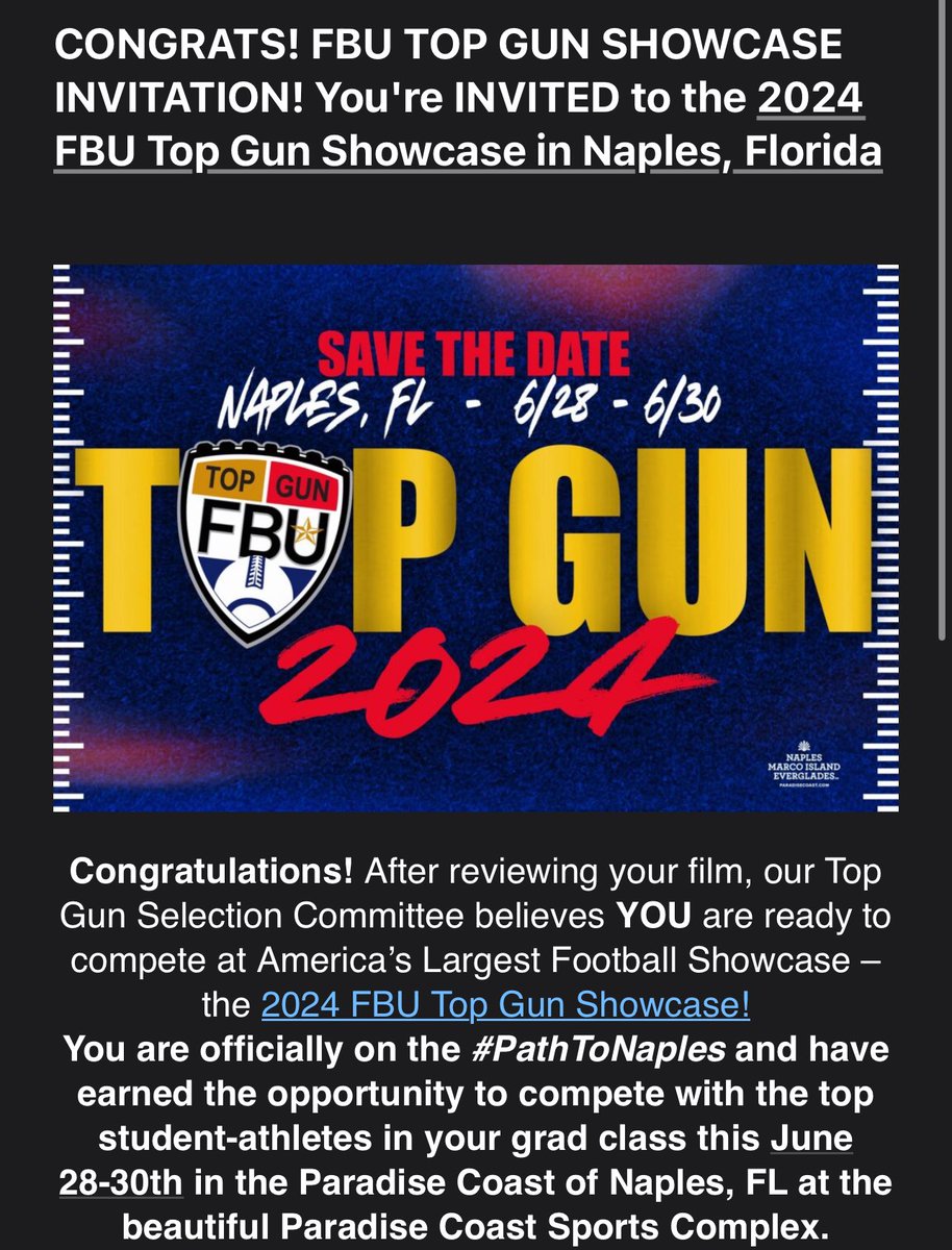 Thank you @FBUcamp for the invitation to compete amongst the best in the nation @CoachTDMejia @CoachHigh45 @Elev8QBacademy @QBHitList @CSAPrepStar @BJMedia1 @CoachLukeHuard @coach_smcgowan @keegan_linwood @JamoBrown_ @CoachWelshMiami @Coachcrist1 @DanSwanstrom @GiovannMelendez…