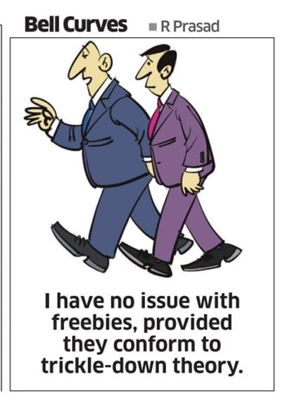 #Freebies #TrickleDownTheory @EconomicTimes