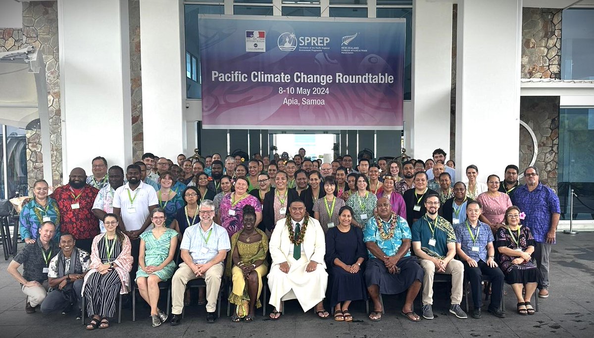 A day after the decision to bring back the Pacific Climate Change Roundtable (PCCR) @SprepChannel has taken another step to promote discussions on using the platform to further advance national climate change priorities ➡️ln.run/N9yxB #ResilientPacific