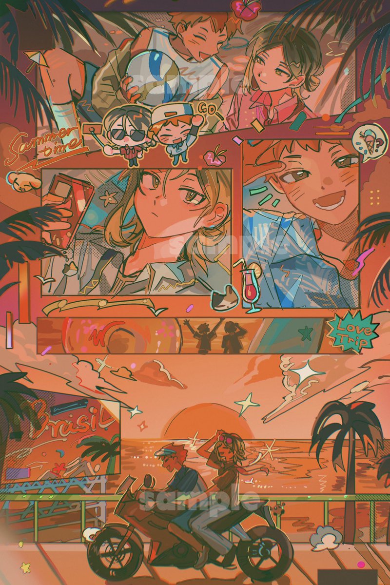 Love before Rio sunset
#研日の日