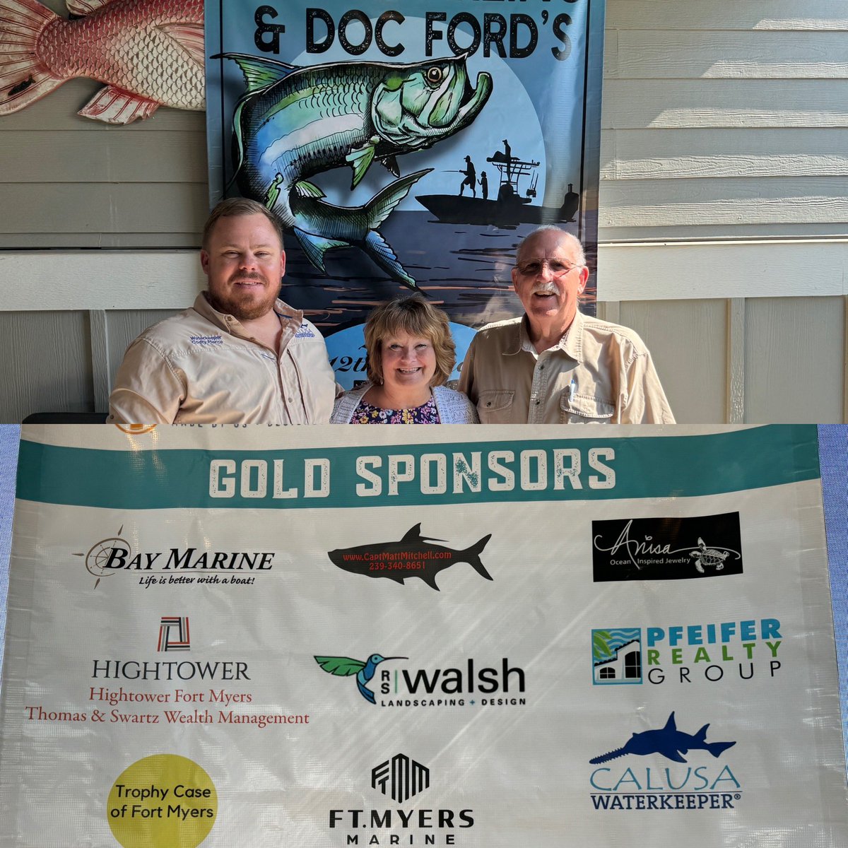 Wonderful time at the “Ding” Darling & Doc Ford’s Tarpon Tournament Dinner last night!