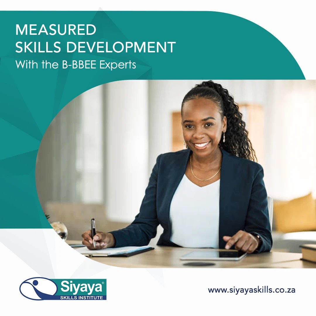 The benefits of #SkillsDevelopment extend far beyond #compliance. We help you #measure the #skills investment on #employees and set a #target to comply. Visit: siyayaconsulting.co.za/solutions/b-bb…