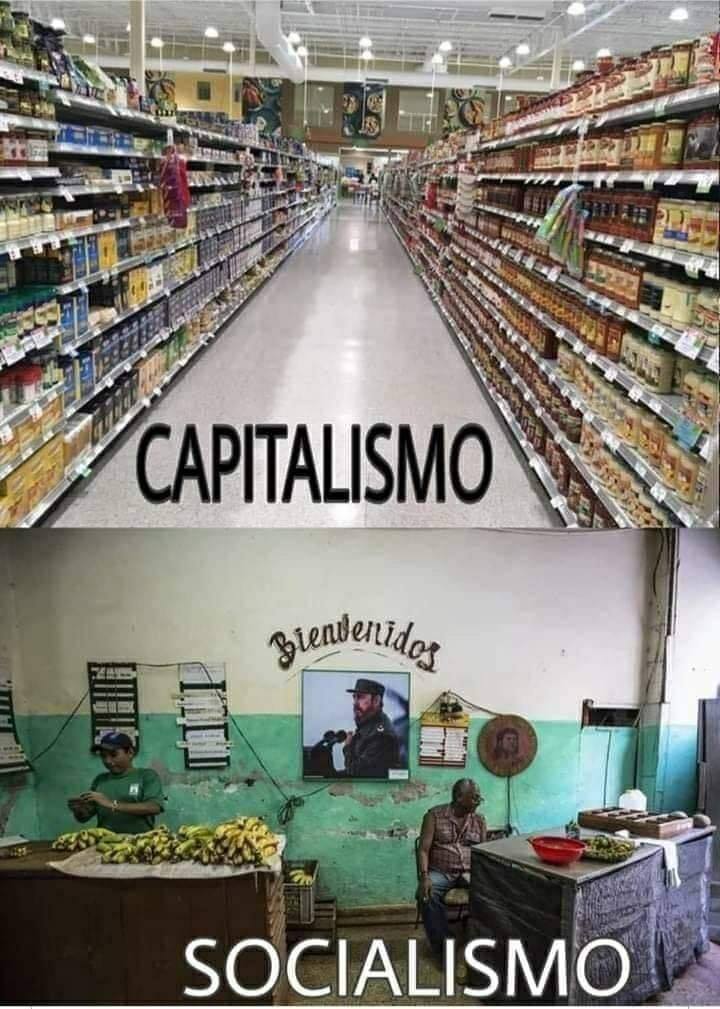 El socialismo es hambre y miseria. ¿Estás de acuerdo?👇