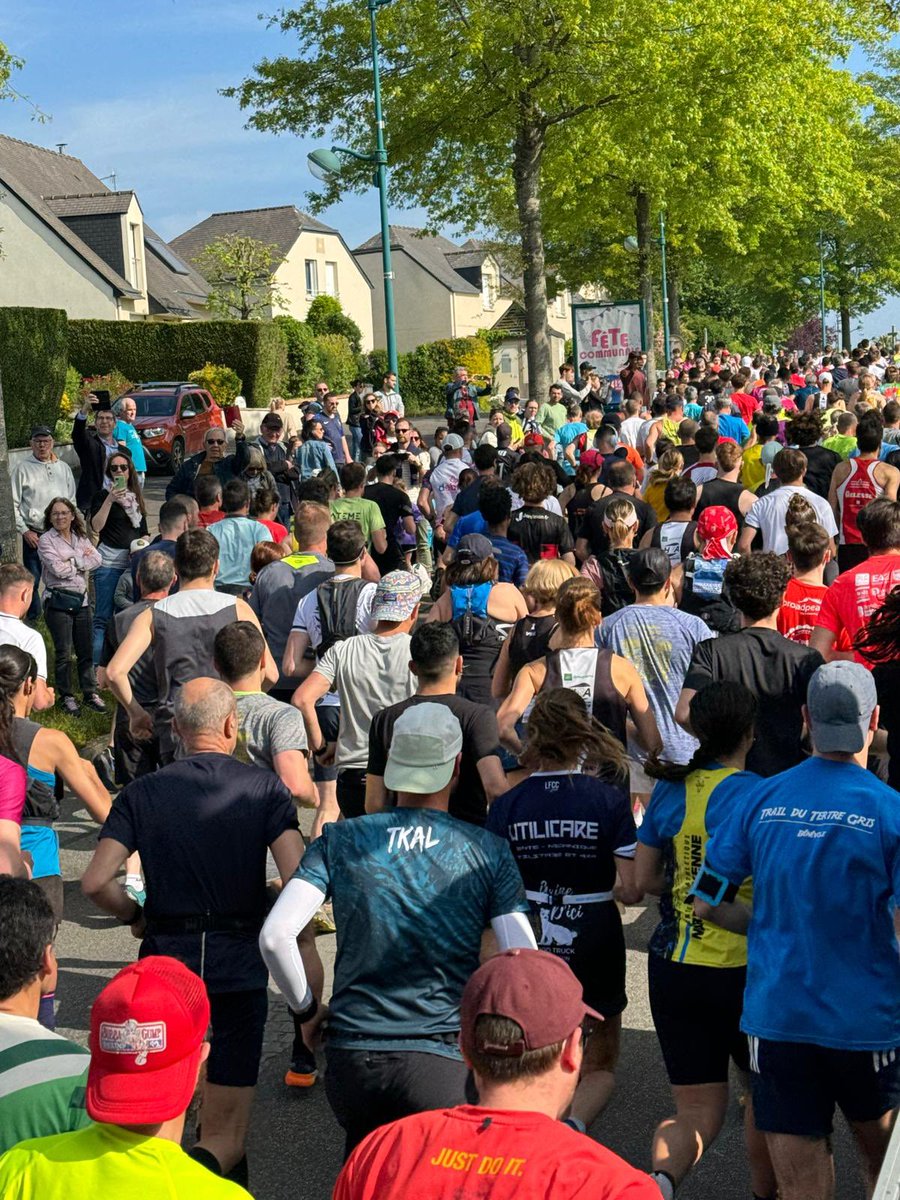 [Sport] 🏃‍♀️ Plus de 700 participants et 140 bénévoles mobilisés aux très belles Foulées de Domloup. #Domloup #PaysdeChâteaugironCommunauté