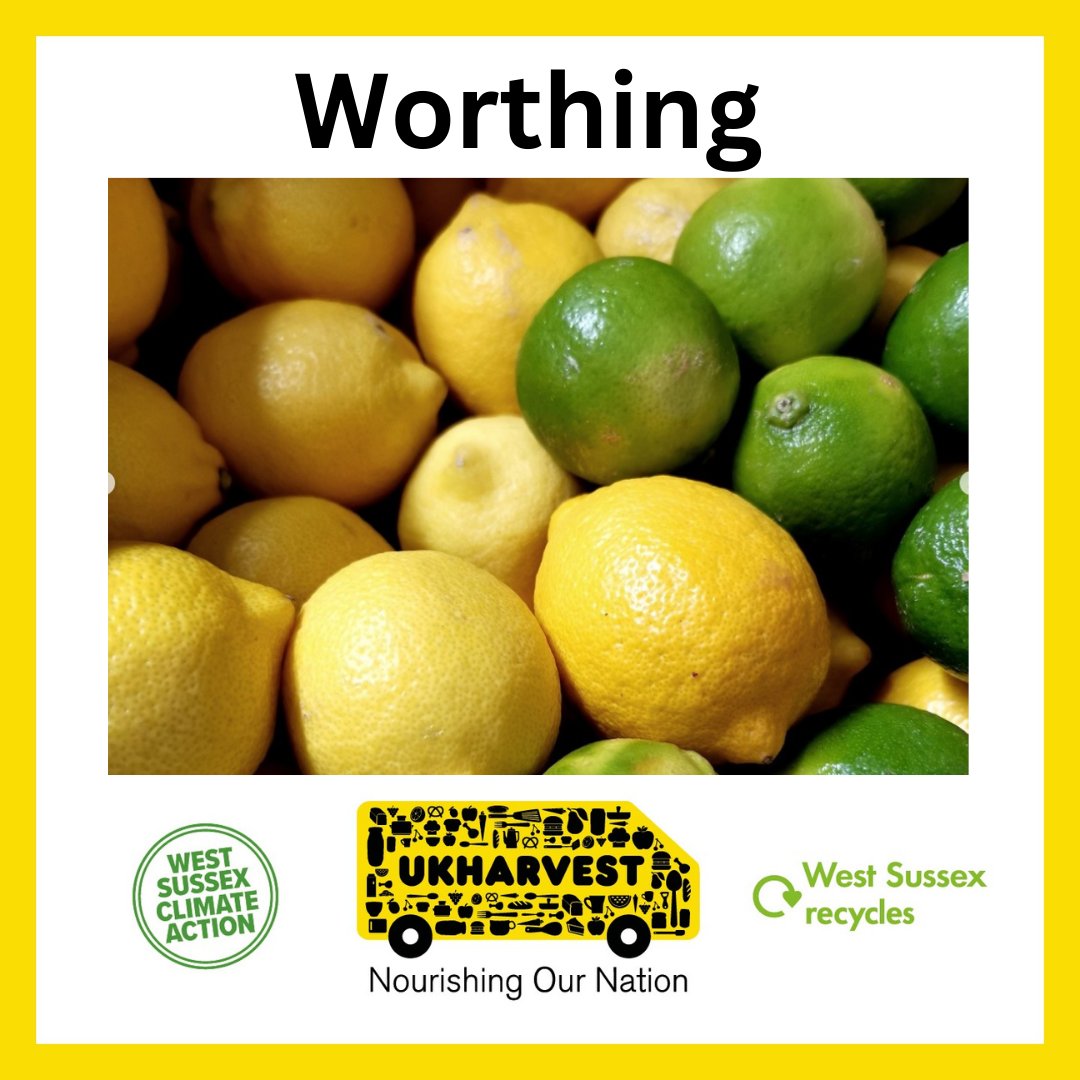 The #CommunityFoodHub will be at #Worthing's Sidney Walter Centre from 10am-11am on Thursday 16 May. For more information, visit our website 👉 westsussex.gov.uk/UKHarvest @AdurandWorthing #WastePrevention #WestSussexRecycles #FightAgainstFoodWaste #LoveWestSussex