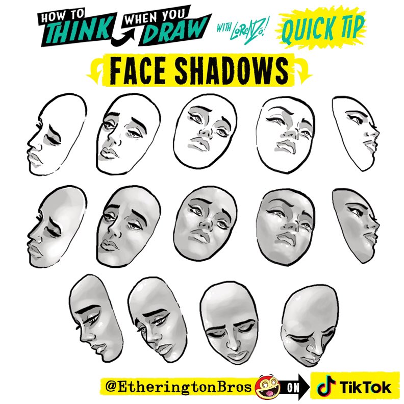FACE SHADOWS! AND I’ve just posted a tutorial on CHEET MUSCLES over on TIKTOK ( handle: EtheringtonBros ) - hope it’s useful! 
Lorenzo!
#anime #manga #comicart #conceptart #gamedev #animationdev #gameart #tutorial #illustration #art #drawing #characterdesign #visdev