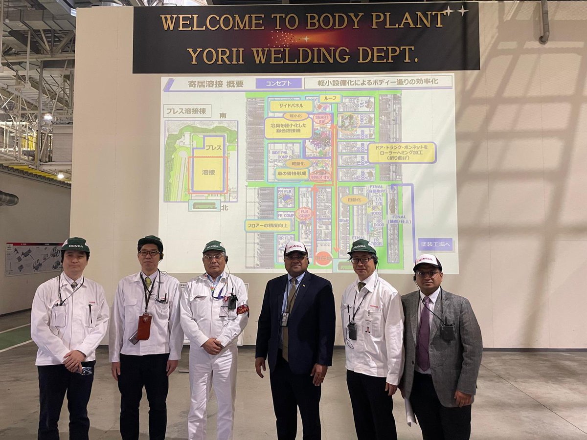 Ambassador @AmbSibiGeorge visited Honda’s Saitama Factory and witnessed the manufacturing facility there. He also held discussions with Honda team on India’s emergence as an automobile manufacturing hub. #ConnectingHimalayaswithMountFuji