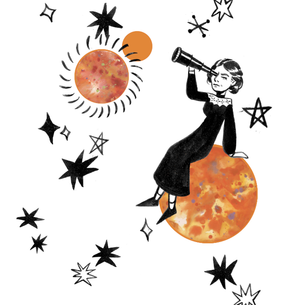 «Cecilia Payne, la superheroína». Fue una de las astrónomas de la época dorada del Observatorio de Harvard, conocida por descubrir el material del que están hechos los sueños, digo… las estrellas. ✏️ @PatriLiVG 🎨 Esther Alcol principia.io/2017/05/10/cec… #MujeresDeCiencia