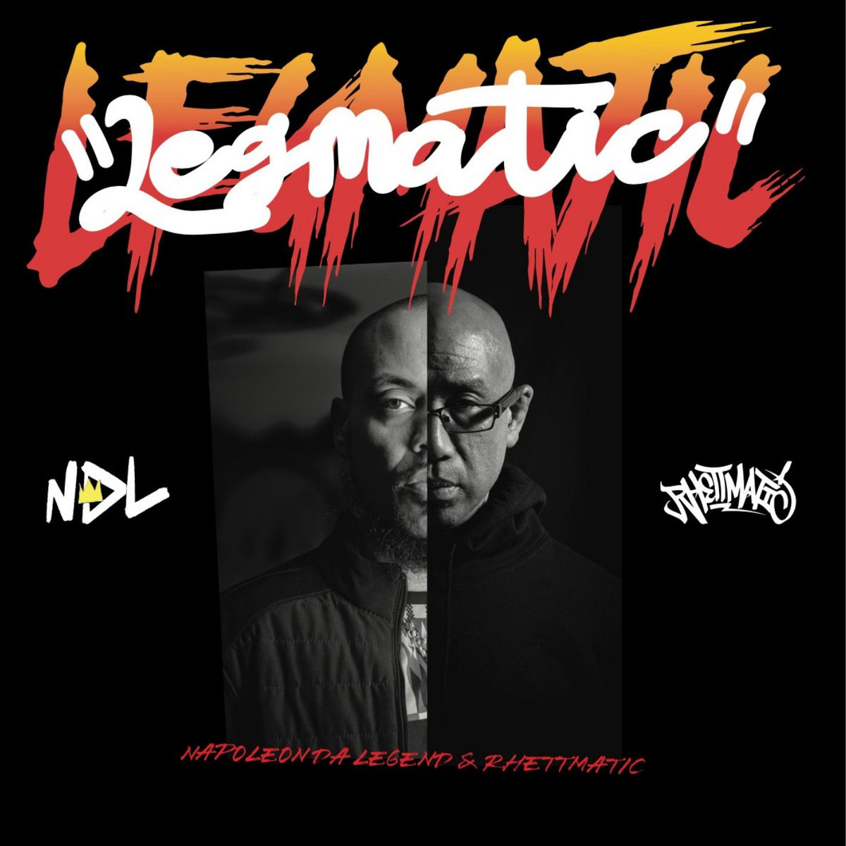 'LEGMATIC' @TeamNDL x @rhettmatic New Friday, new Napoleon Da Legend release yo! This time NDL joins forces with Rhettmatic of the legendary Beat Junkies! Don't miss the vinyl drop at Perpetual Stew's Bandcamp page today at 9am PST 👀 👉🏾 napoleondalegend.bandcamp.com/album/legmatic