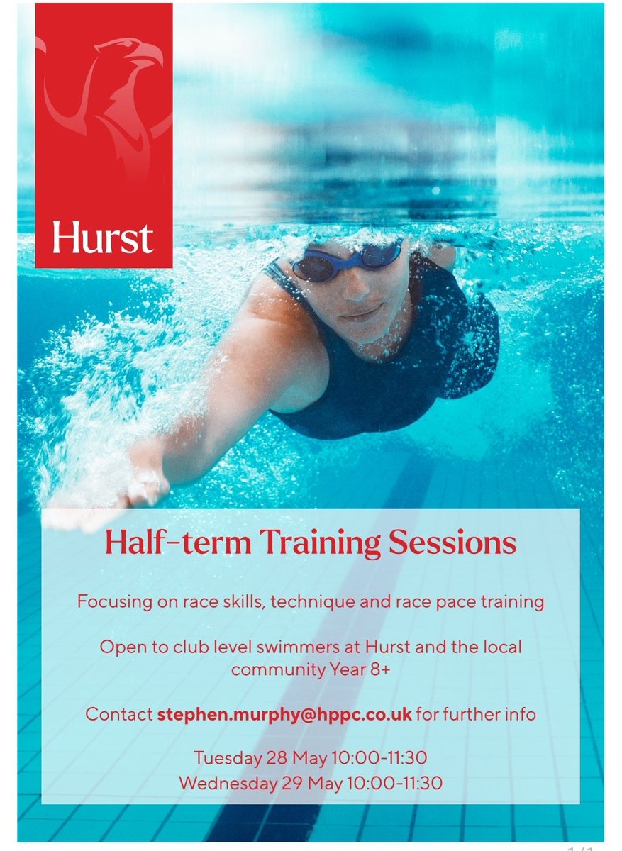 Hurst Swimming (@hurst_swimming) on Twitter photo Summer half term holiday training sessions at Hurst! ππββοΈπββοΈπ΄βͺοΈ
@Hurst_College <a href="/HurstSport/">Hurst Sport</a> <a href="/SwimSSSL/">Schools Swimming Super League</a> Summer half term holiday training sessions at Hurst! ππββοΈπββοΈπ΄βͺοΈ
@Hurst_College <a href="/HurstSport/">Hurst Sport</a> <a href="/SwimSSSL/">Schools Swimming Super League</a>