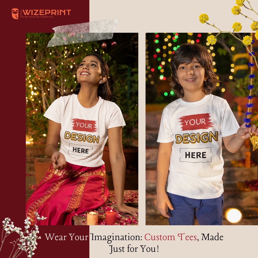 Wear Your imagination Custom Tees, Made Just For You
#wizeprint #customizetshirt #customtees #personalizedgifts