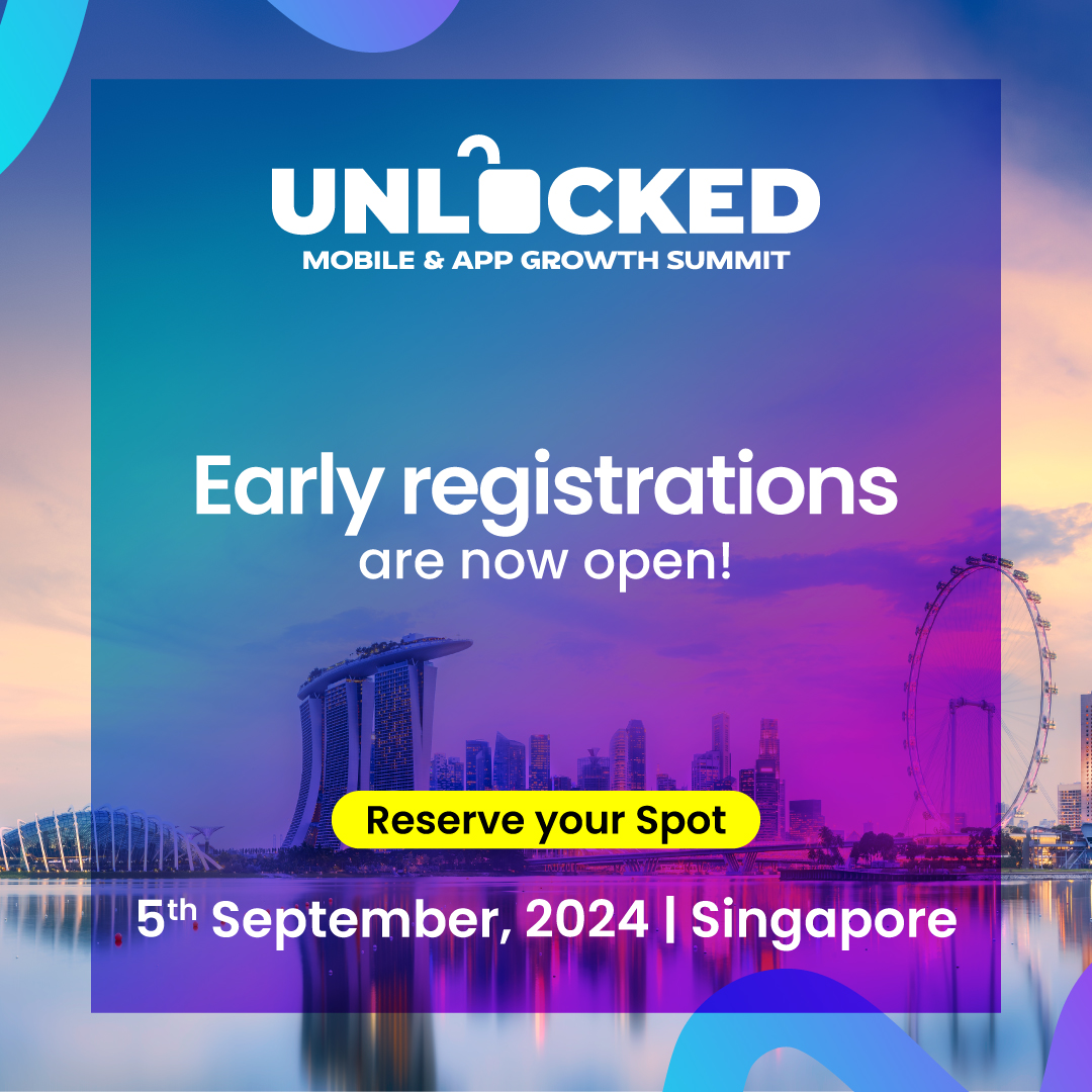 𝗘𝗮𝗿𝗹𝘆 𝗥𝗲𝗴𝗶𝘀𝘁𝗿𝗮𝘁𝗶𝗼𝗻𝘀 𝗳𝗼𝗿 𝗨𝗻𝗹𝗼𝗰𝗸𝗲𝗱: 𝗠𝗼𝗯𝗶𝗹𝗲 &amp; 𝗔𝗽𝗽 𝗚𝗿𝗼𝘄𝘁𝗵 𝗦𝘂𝗺𝗺𝗶𝘁 𝗮𝗿𝗲 𝗻𝗼𝘄 𝗼𝗽𝗲𝗻!📱📈

Secure your seat now: bit.ly/3UioFSM

#unlocked #mobilemarketing #appmarketing