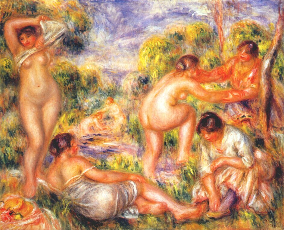 Bathers wikiart.org/en/pierre-augu…