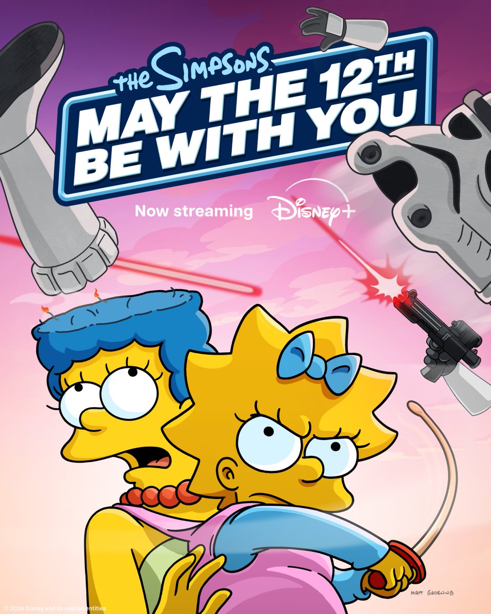 A word of caution to stormtroopers: Don’t mess with the Simpsons.

“May the 12th Be With You”, an all-new short from @TheSimpsons, available now only on #DisneyPlusPH!