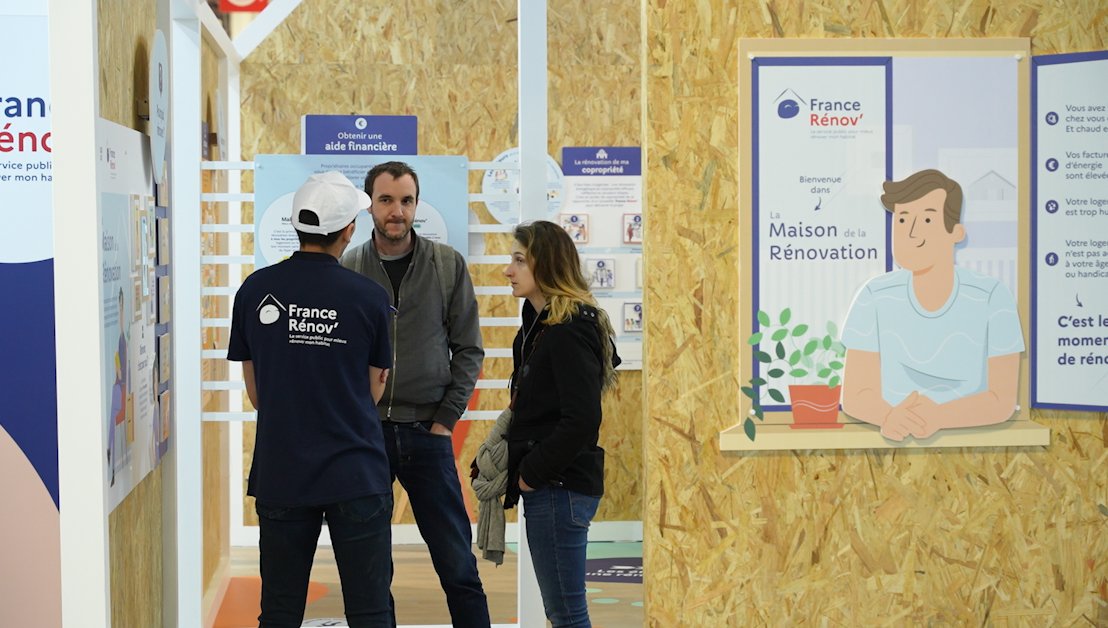 [ Derniers jours @Foiredeparis ! ] 

Venez sur notre stand #FranceRénov' ! Des experts, une expo ludique, des conseils : tout pour votre projet de rénovation ! 

#FoireDeParis #Rénovation Crédits photos : Gilles Tardy