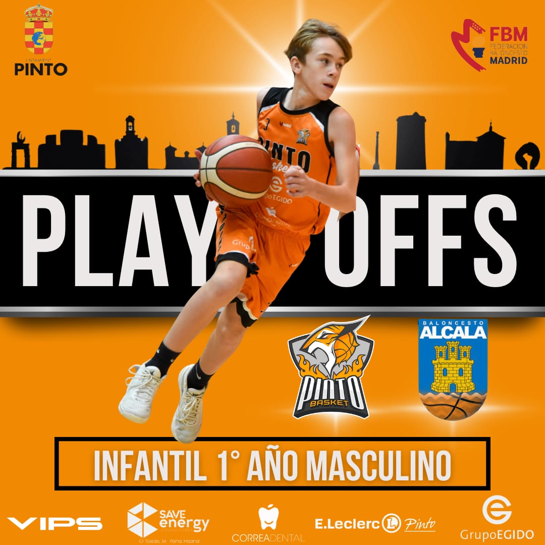 ¡A por todo! Los chicos del infantil 1° Masculino 2011 bajo la dirección de Adrián y Paula tienen una gran cita este sábado a las 11:00 en el Principes con el objetivo de pasar a Semifinales. ¡Equipo, SI SE PUEDE! Fotos @IAtance #Pintoesdeporte #Playoffs