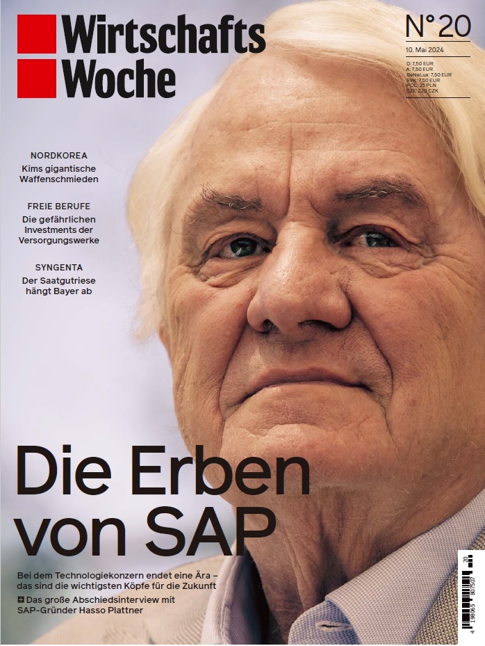 Hier das Cover & die Titelstory der neuen @wiwo - by me (+, Premium): SAP-Mitgründer und Aufsichtsratschef Hasso Plattner tritt im Mai endgültig ab. Drei Manager sollen den Konzern für die Zukunft rüsten – und Plattners Erbe wahren: wiwo.de/my/unternehmen…