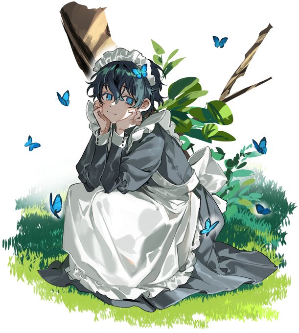 「blue butterfly bug」 illustration images(Latest)