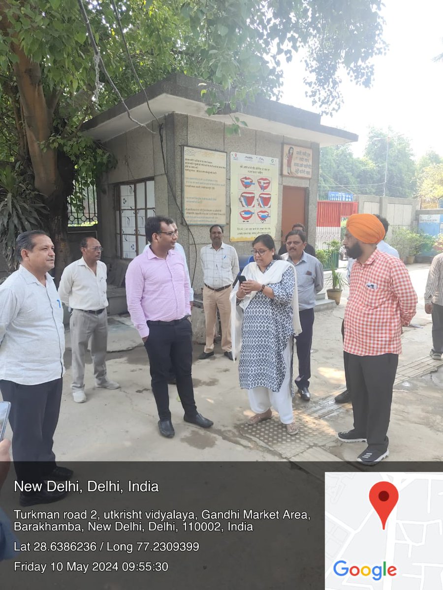 Deputy Commissioner, City S.P Zone, MCD (@cityspzone) on Twitter photo An inspection by Dy. Commissioner, Sh. Mohit Bansal, CSPZ, MCD alongwith Officers under the jurisdiction of City SP Zone. Directions issued for proper sanitation and maintenance. <a href="/GyaneshBharti1/">Gyanesh Bharti</a> <a href="/LtGovDelhi/">LG Delhi</a>
<a href="/MCD_Delhi/">Municipal Corporation of Delhi</a> <a href="/SBM_MCD/">Swachh Survekshan MCD</a> An inspection by Dy. Commissioner, Sh. Mohit Bansal, CSPZ, MCD alongwith Officers under the jurisdiction of City SP Zone. Directions issued for proper sanitation and maintenance. <a href="/GyaneshBharti1/">Gyanesh Bharti</a> <a href="/LtGovDelhi/">LG Delhi</a>
<a href="/MCD_Delhi/">Municipal Corporation of Delhi</a> <a href="/SBM_MCD/">Swachh Survekshan MCD</a>