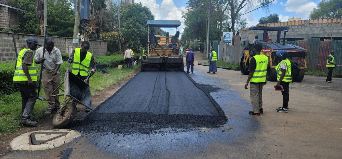 Tarmacked feeder roads has made access to major markets in the Nairobi city possible.
Asante Sakaja
#MobilityInawork.
