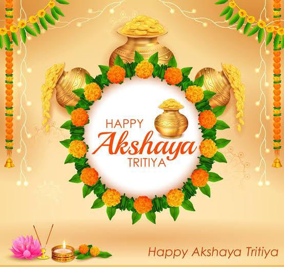Let's ask for the blessings of Lord Vishnu, who sustains our universe, on this special day. I hope you have a peaceful Akshaya Tritiya.

#HappyAkshayaTritiya