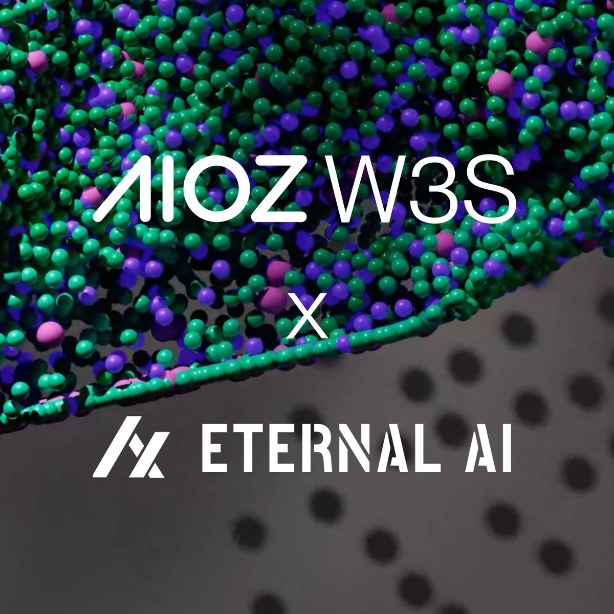 AIOZNetwork's tweet image. 📢 Eternal AI is now integrated with AIOZ #W3S for the decentralized storage of their #AI models, powered by 120K+ AIOZ #DePIN nodes!

@CryptoEternalAI is the first #Bitcoin L2 designed for decentralized AI, enabling anyone to create and power decentralized AI. 🚀

The…