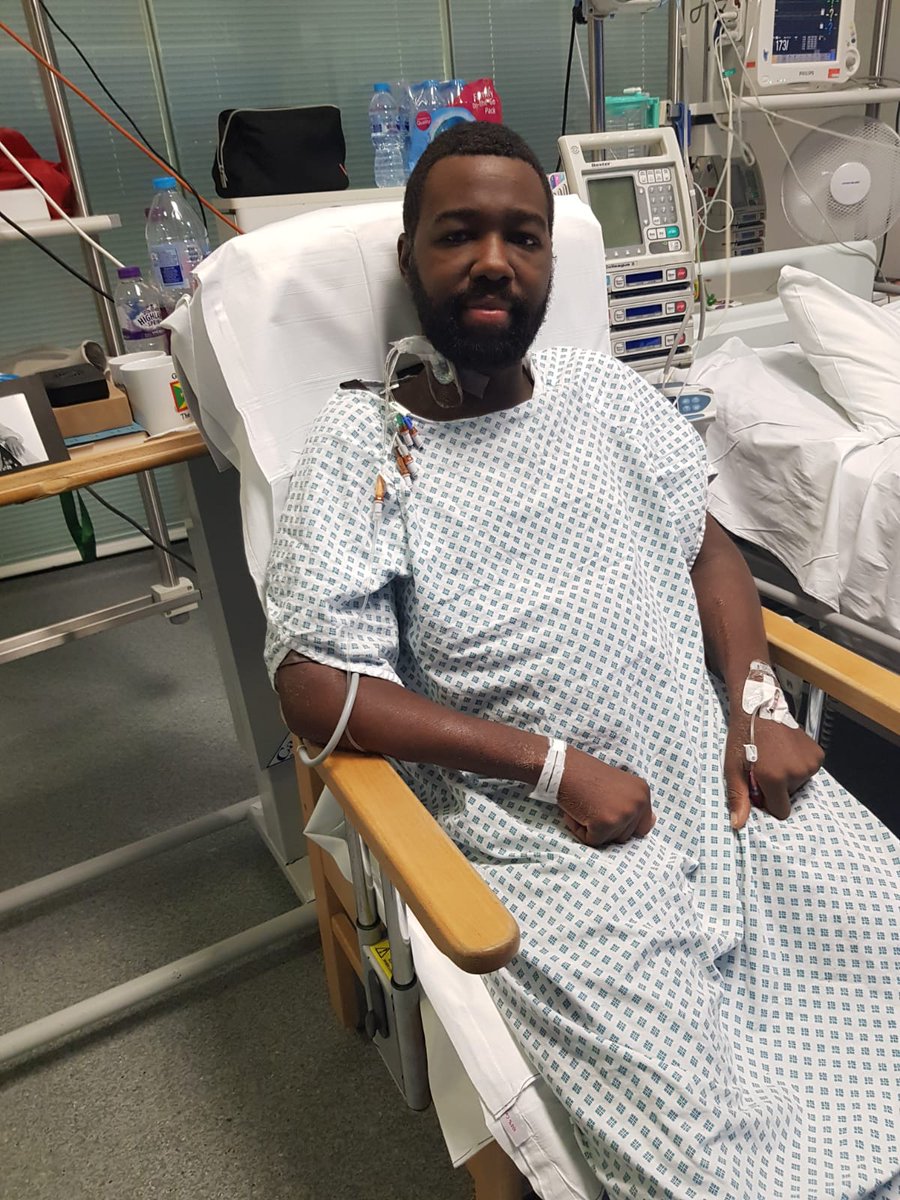 “Without the staff at @imperialnhs I would have lost my life.” Khiry was diagnosed with lupus of the kidney in 2009 and has been in and out of Hammersmith hospital ever since. On #WorldLupusDay, he thanked staff for their care throughout his journey. 💙