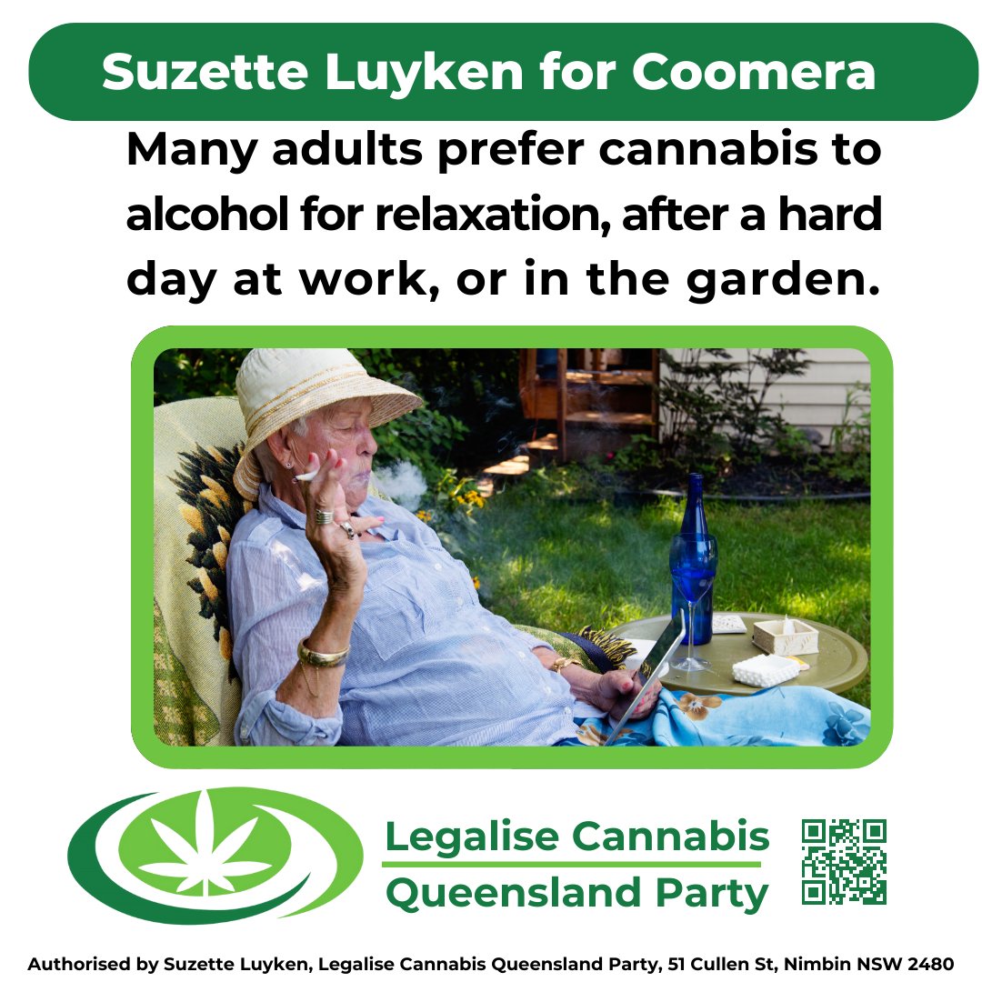 Growing and using a natural plant for personal use should not be a crime!
#auspol #qldpol  #legalisecannabis #freedomofchoice #EndTheStigma 
lcqparty.org