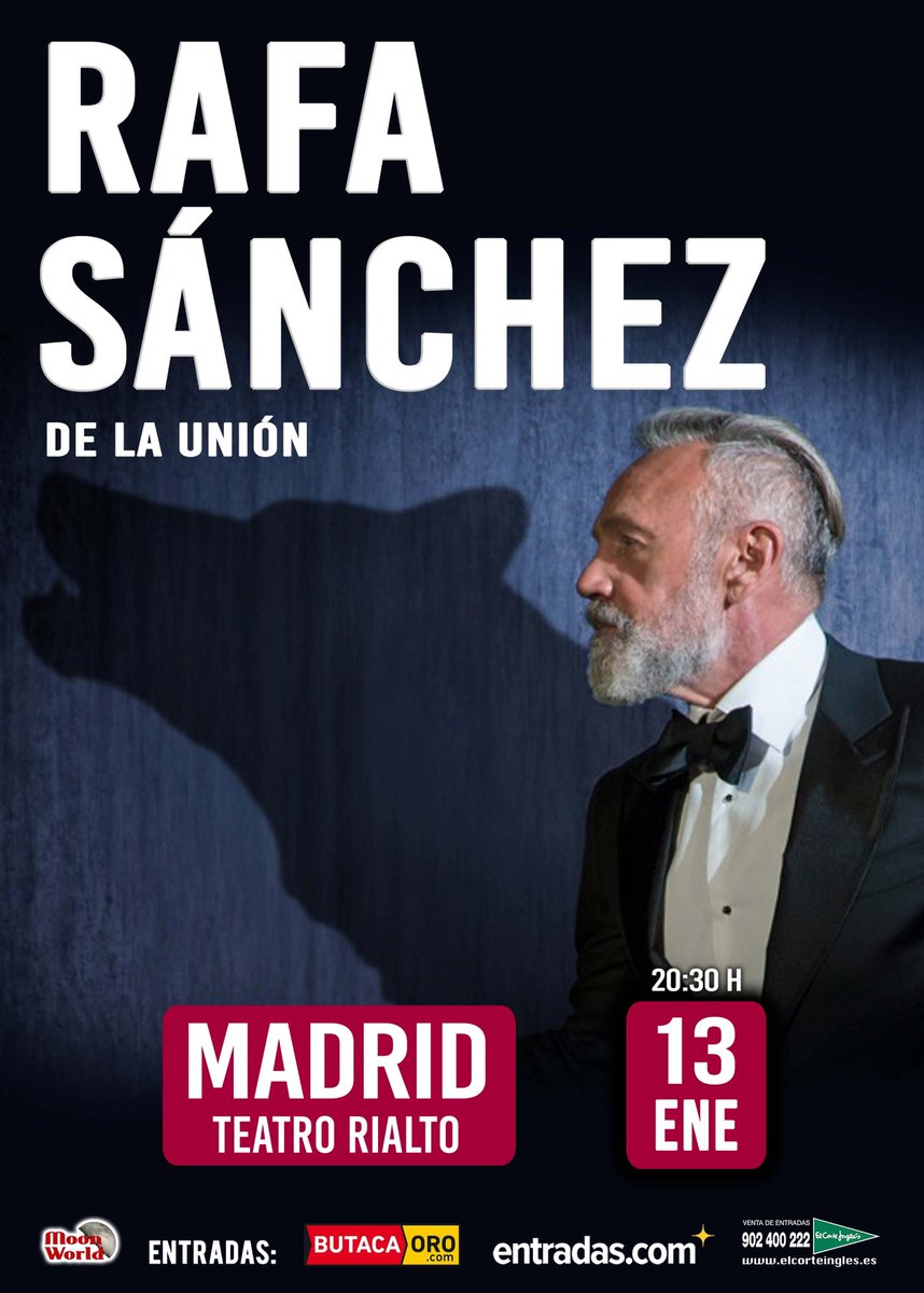 rafasanchez_ofi's tweet photo. Feliz de anunciar que el 13 de ENERO de 2025 volveré al TEATRO RIALTO de MADRID con el show “Biografía”.
Y ya están las entradas a la venta en https://t.co/WIebYAHW8M
¡Esperando volver a veros a todos por allí !
#conciertosMADRID #rafasanchez #launion #biografia https://t.co/UiJjImJyZl