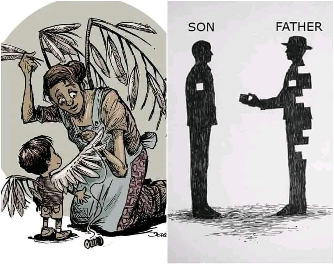 الثَّابِتانِ بِعالَمٍ مُتَذَبْذِبِ
والمُشْرِقانِ بِرُغْمِ أَنْفِ الغيهبِ
والسّاهِرانِ إذا بُلِيتُ بِعِلَّةٍ
والواهِبانِ ولو تَعاظَمَ مطلَبي
هذانِ عُمرٌ آخَرٌ، أحيا بهِ
شِرْيانُهُ أمِّي، وساعِدُهُ أبي♥️!!