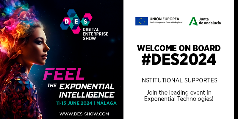 🎉 We are thrilled to announce that Junta de Andalucía will be our #DES2024 Institutional Supporter at the leading innovation event, DES-Digital Enterprise Show! 🌐💡 #Innovation #DigitalTransformation #DES2024 #DigitalEnterpriseShow