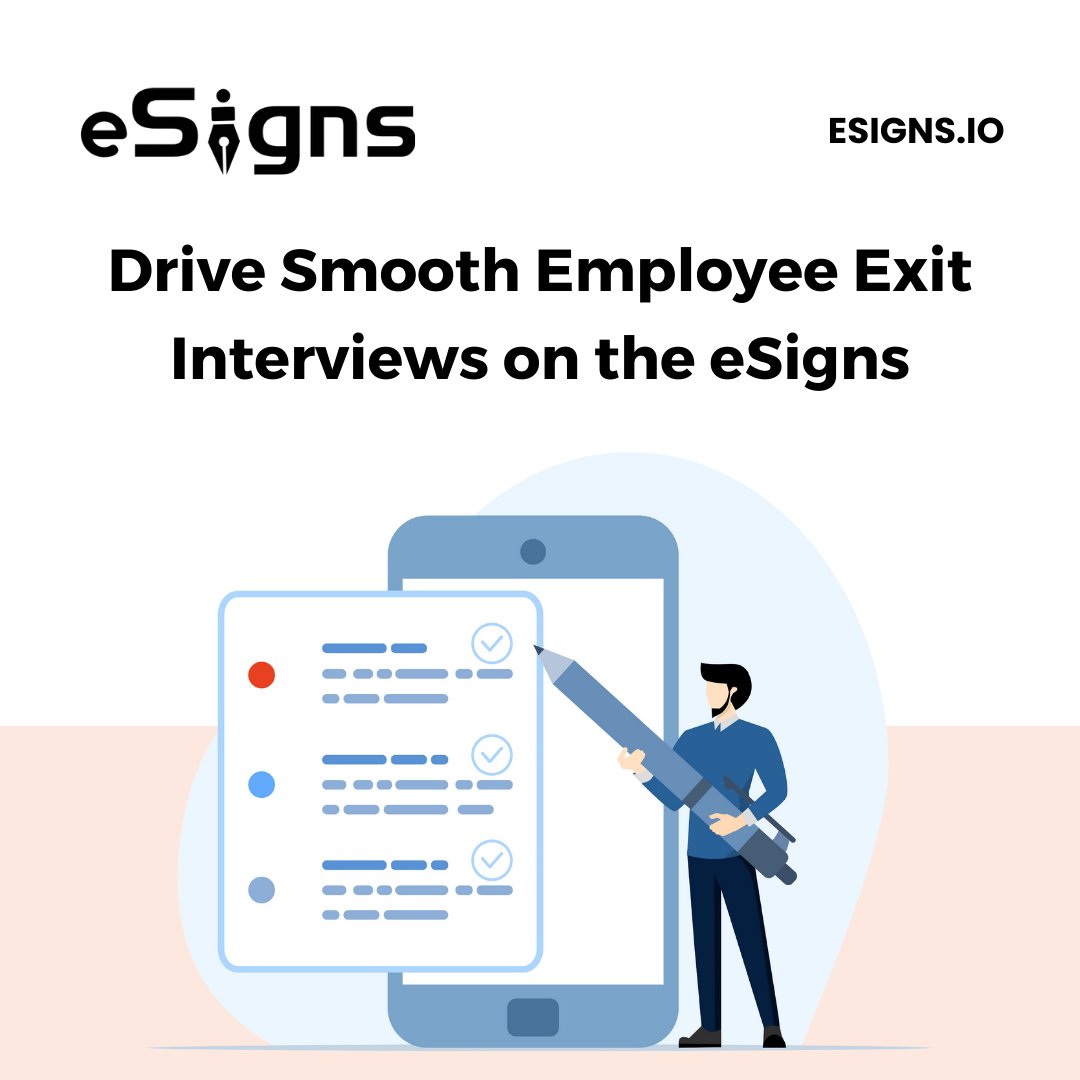 Drive a Smooth Exit Interview on the eSigns Platform.
|
|
👉Visit us for more info: esigns.io
#exitwithease #exitinterviewparty #Documentmanagementsolution #Staffingupgrade #Efficientworkflow #Paperlessoffice #eSignrevolution #Productivityboost #Staffingsolutions