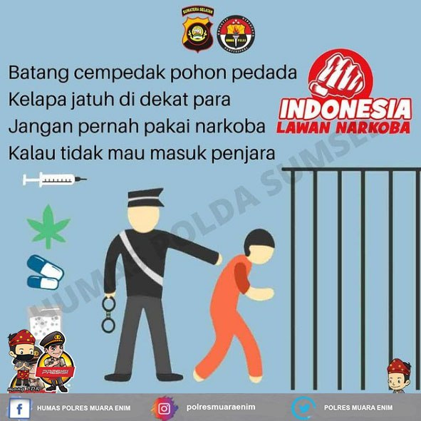 #damaiindonesia
#indonesiadamai
#poldasumsel
#kapoldasumsel
#polisiindonesia
#rachmadwibowo
#polresmuaraenim
#divisihumaspolri
#listyosigitprabowo
#muaraenim
#sumateraselatan
#sumsel
#polri